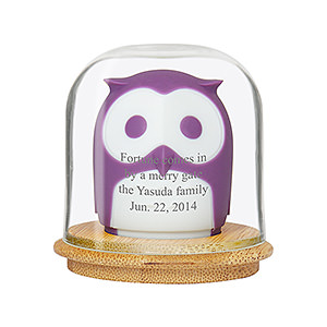 猫头鹰螺丝刀头收纳盒 紫色