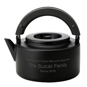 珐琅茶壶烧水壶煮茶器 黑色