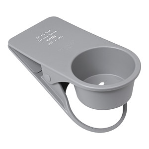 创意夹子式杯托 灰色