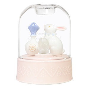 香薰精油灯 香水瓶和兔子