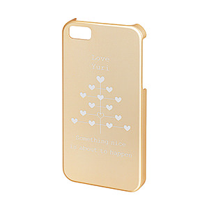 iPhone SE/5s/5 高品质手机壳diy铝机身外壳 香槟金色