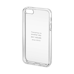 苹果 Apple iPhone SE/5s/5 外壳手机包边保护壳 透明色