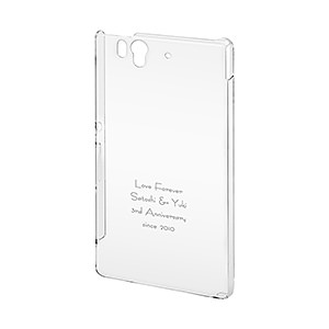 索尼 Xperia Z SO-02E 专用智能手机保护壳 无色透明