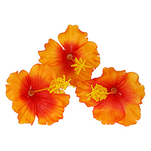 仿真人造 Plumeria 鸡蛋花磁铁吸附家居装饰 金黄色