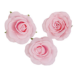 仿真人造玫瑰磁铁吸附家居装饰 粉红色