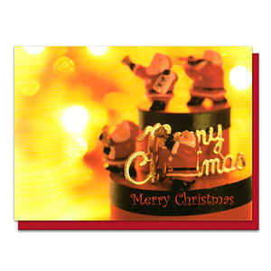 圣诞老人之歌贺卡