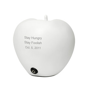 超酷创意苹果扬声器 白色