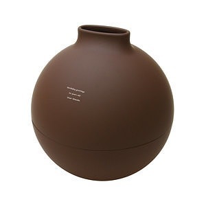 球形大纸巾罐 棕色
