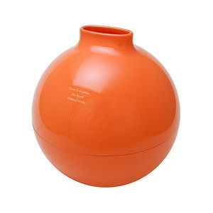 球形大纸巾罐 橘色