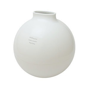 球形大纸巾罐 白色