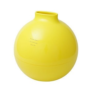 球形大纸巾罐 黄色