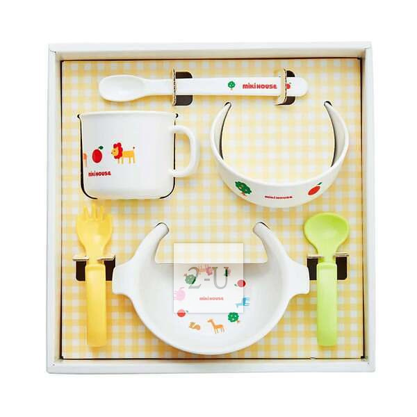 MIKI HOUSE 婴儿成长2段婴幼儿餐具套装