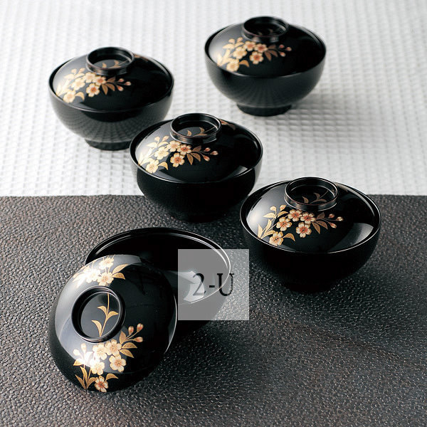 元山 吸物碗套装 顶级漆碗礼盒