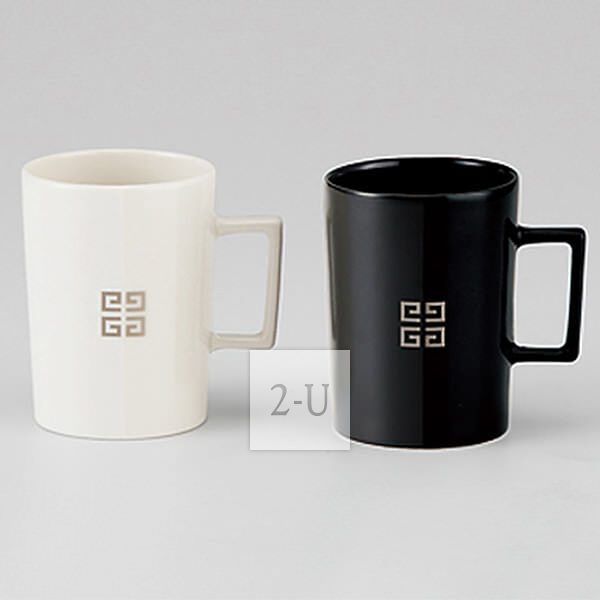 纪梵希 黑白经典 陶瓷杯子马克杯对杯