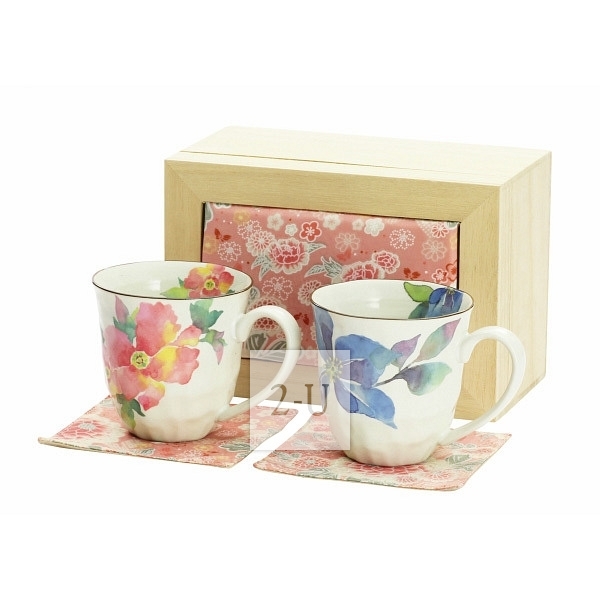 花日记 马克杯情侣对杯配木锦盒