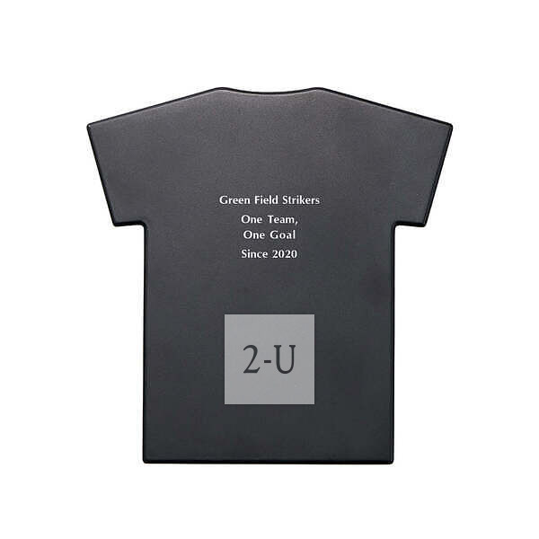 T恤造型移动电源充电宝 黑色