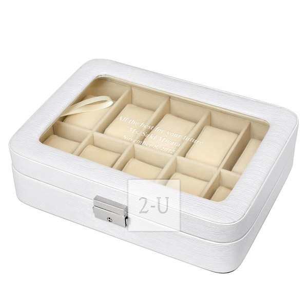 10表位手表盒 白色 L