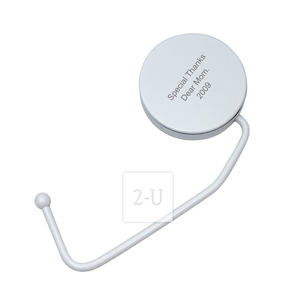 提包挂钩 圆形白色