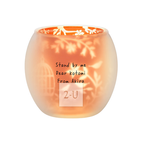 创意蜡烛双层旋转烛台 鸟语花香