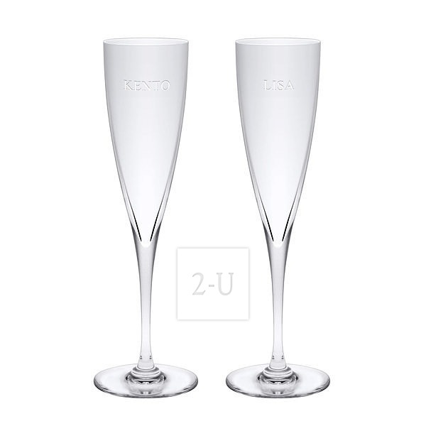 巴卡拉 Baccarat Dom Pérignon 水晶笛形香槟对杯