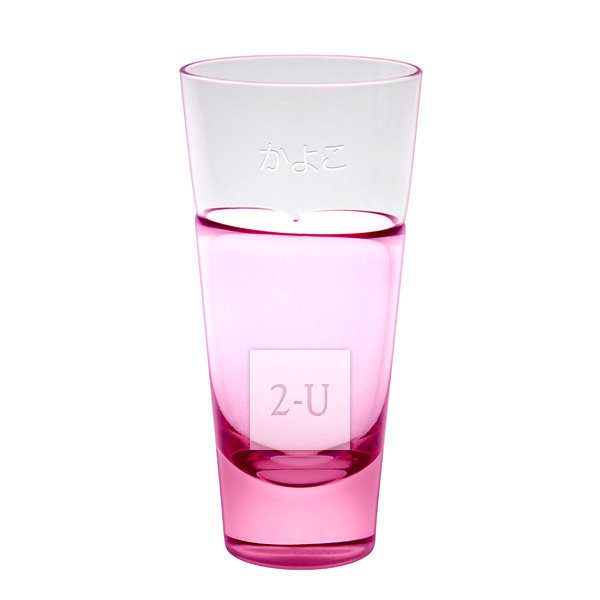 SUGAHARA 7盎司淡紫红色平底玻璃杯