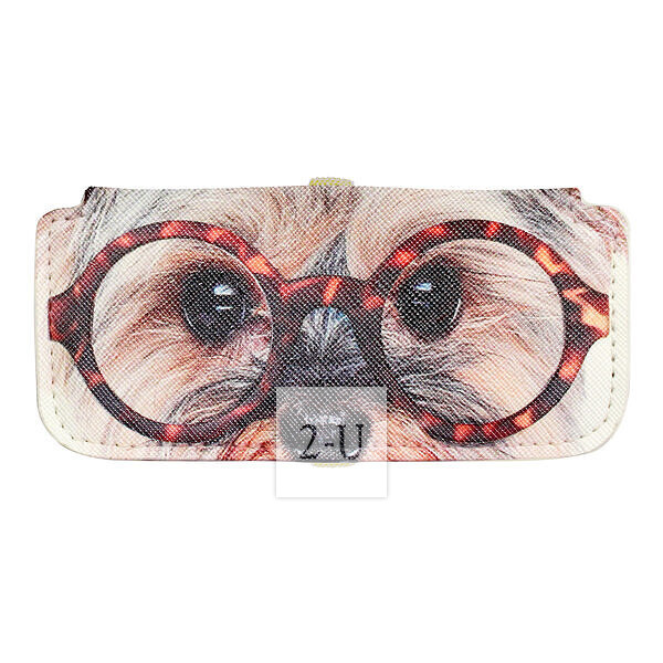 小巧眼镜盒 动物图案之约克夏梗犬