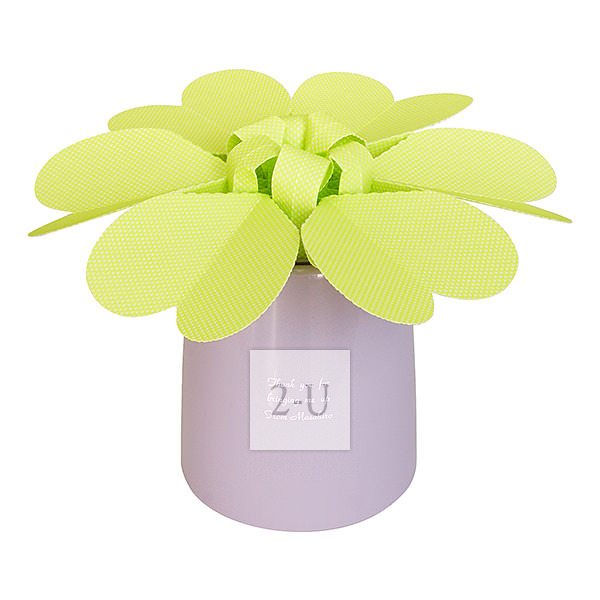 花形环保节能自然加湿器 HEART FLOWER 草绿色