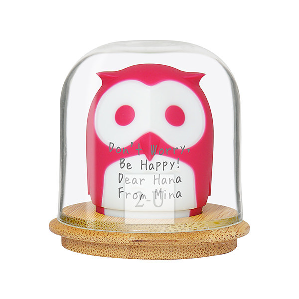 猫头鹰螺丝刀头收纳盒 红色