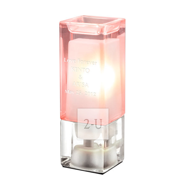 粉红色冰柱香熏灯