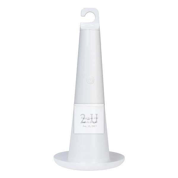 带托盘三用 LED 灯防灾应急手电筒 白色