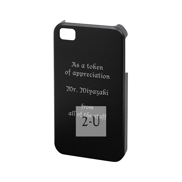 iPhone 4/4S 手机壳diy铝机身外壳 黑色