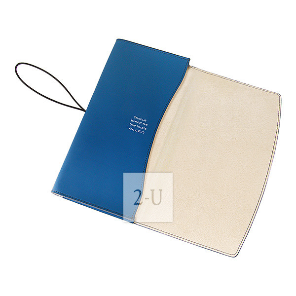 笔记本电脑 iPad 皮套 PC 液晶屏皮革保护套 10.1英寸 蓝色