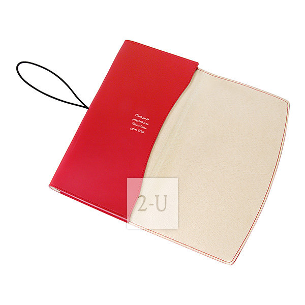 笔记本电脑 iPad 皮套 PC 液晶屏皮革保护套 10.1英寸 红色