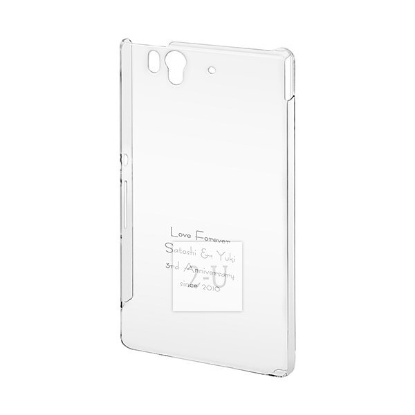 索尼 Xperia Z SO-02E 专用智能手机保护壳 无色透明