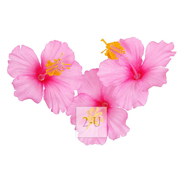 仿真花人造花磁铁吸附家居装饰 粉红芙蓉