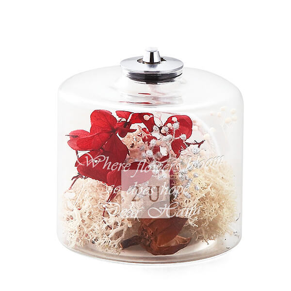 植物花卉油灯 浮游花系列 红色