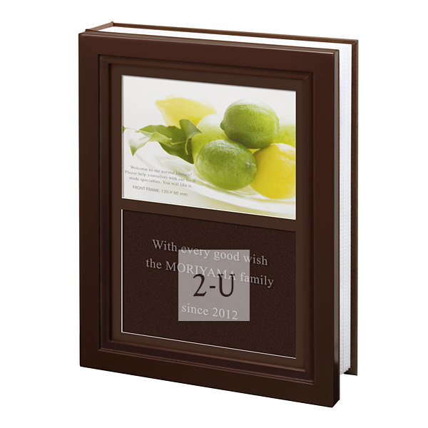 相册影集 棕色 可收纳160张照片