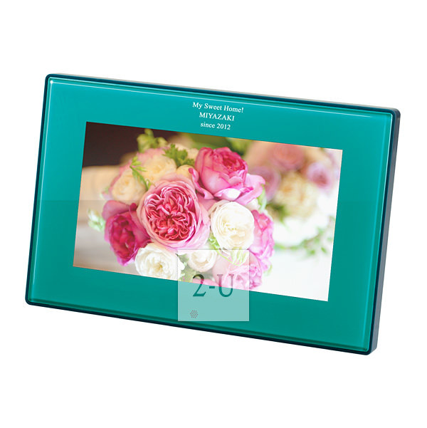 液晶电子相册可设定12个纪念日 蓝色