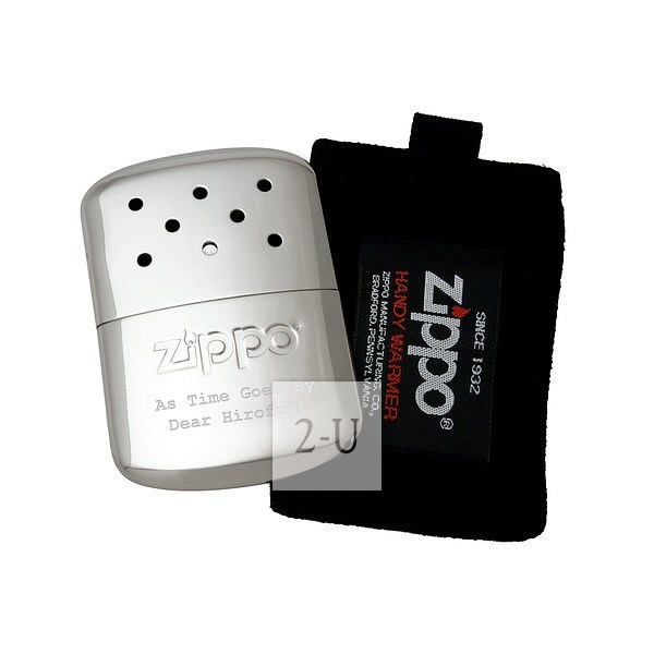 Zippo 芝宝牌白金怀炉