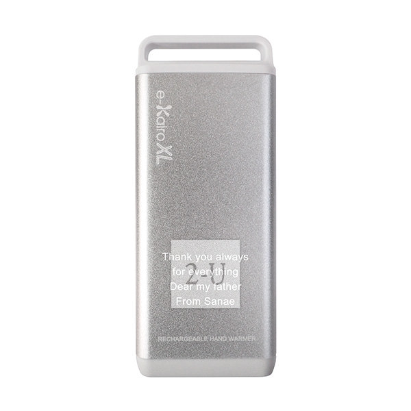 USB 迷你生态怀炉手炉 银色