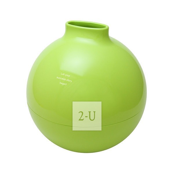 球形大纸巾罐 浅绿色